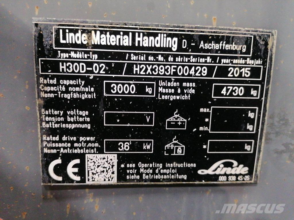 Linde H30D-02 柴油卡車