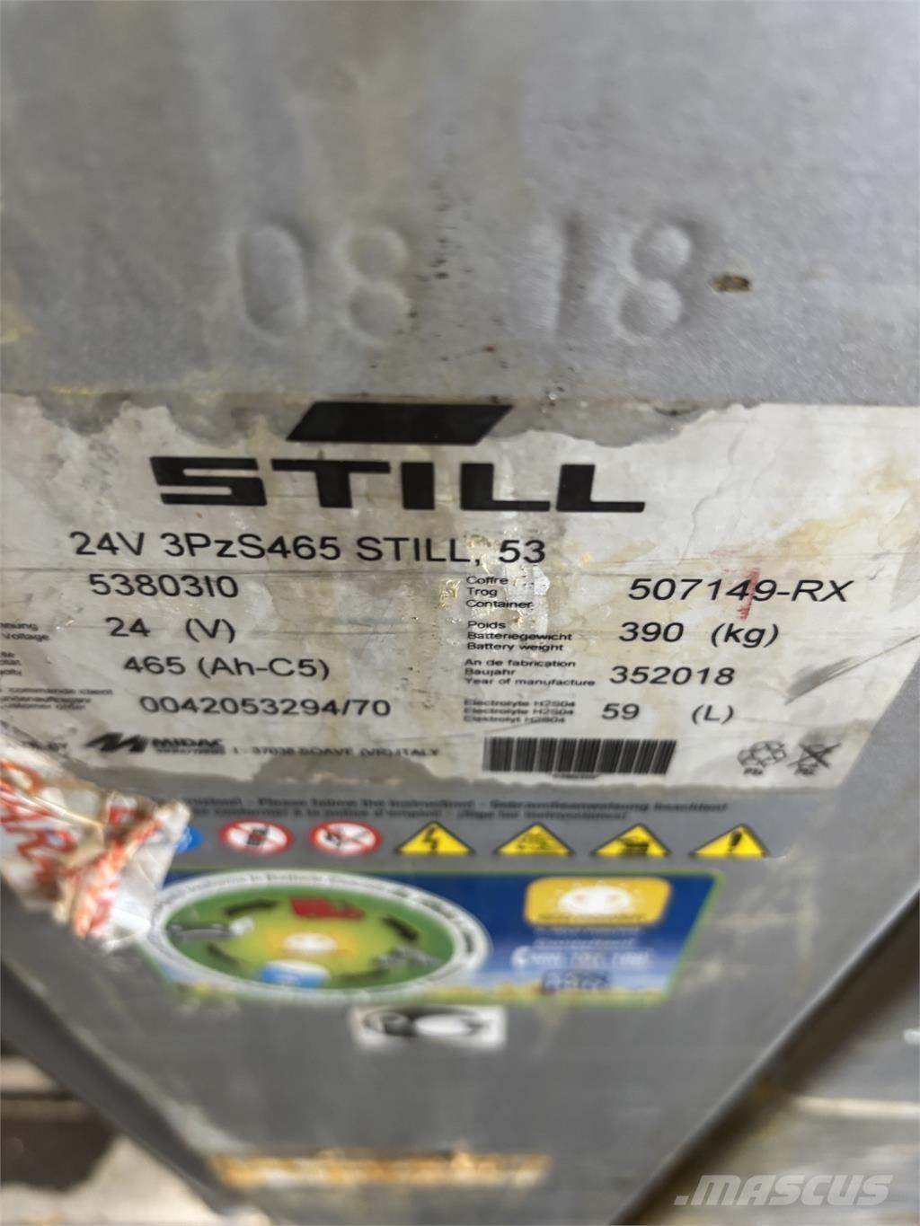 Still OPX 20 低架裝載機