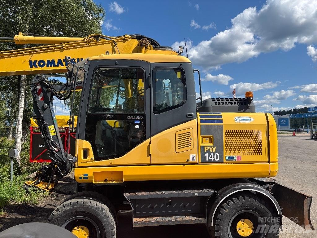 Komatsu PW 140-7 旋轉式挖土機/掘鑿機/挖掘機