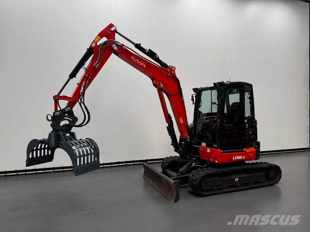 Kubota U56-5 小型挖土機/掘鑿機<7t(小型挖掘機)