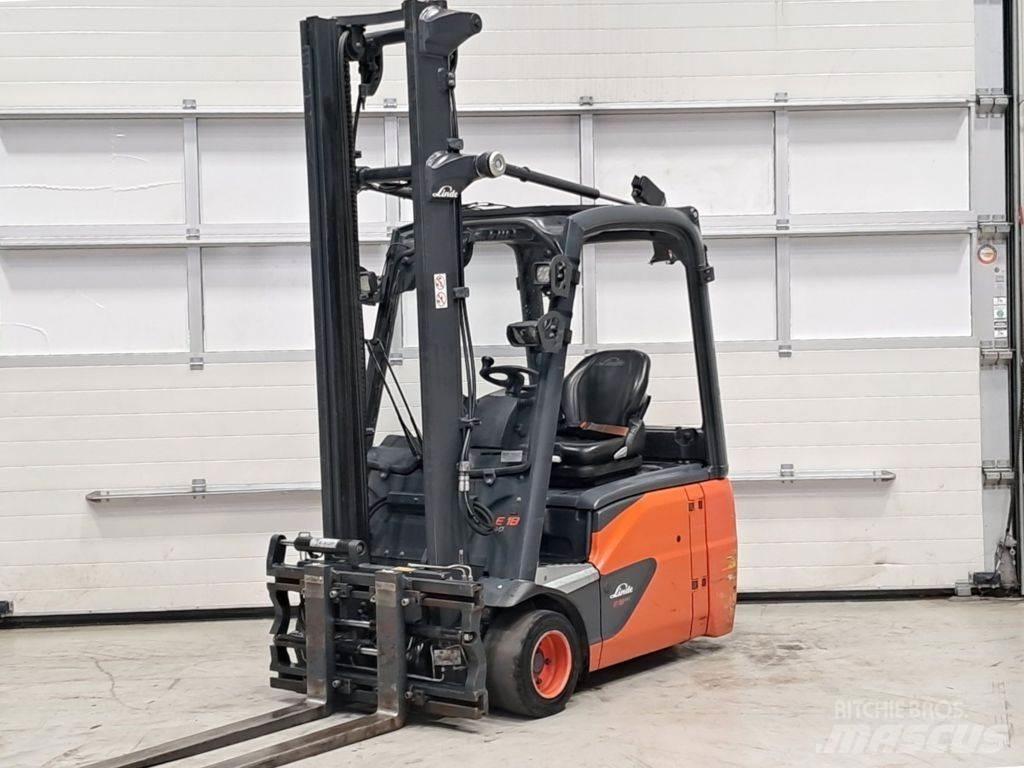 Linde E18-02 電動堆高機