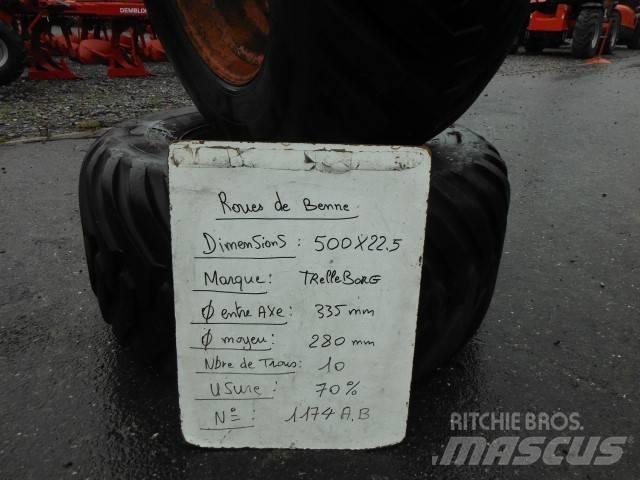 Trelleborg 500/22.5 輪胎、車輪和輪圈