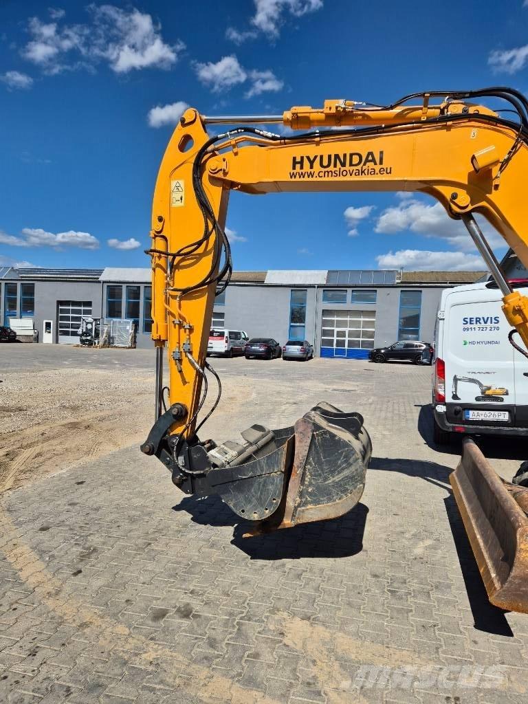 Hyundai R 80 CR-9A 中型挖土機/掘鑿機/挖掘機 7t-12t