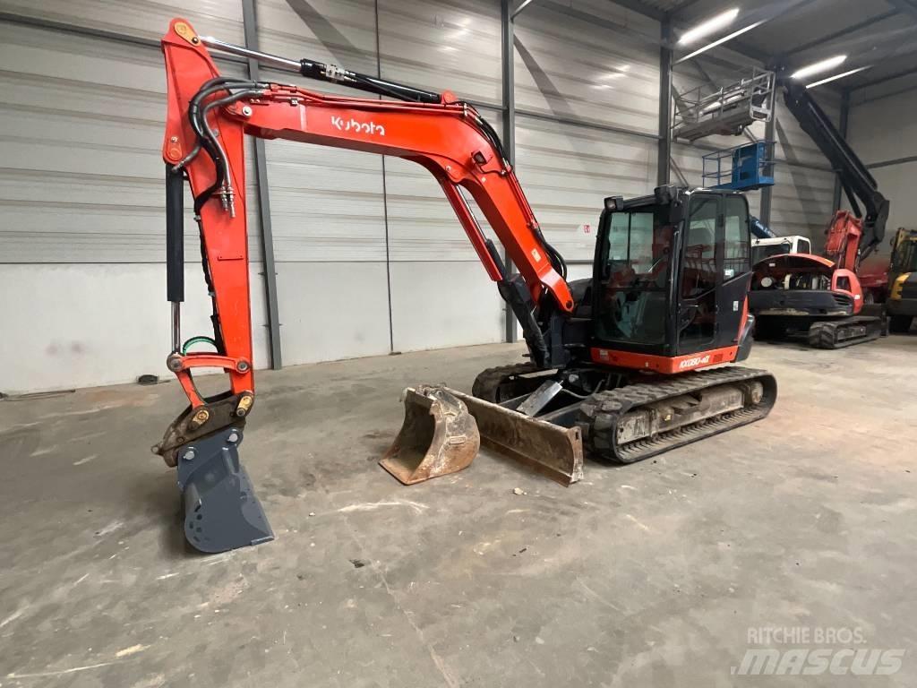 Kubota KX 080-4 A 中型挖土機/掘鑿機/挖掘機 7t-12t