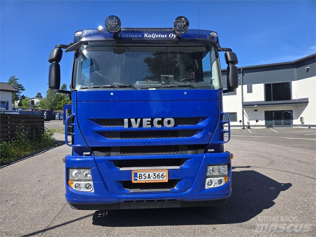 Iveco Stralis 26.420 平板式/側卸式卡車