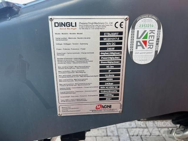 Magni ETBJ 30 RT 伸縮臂高空作業車
