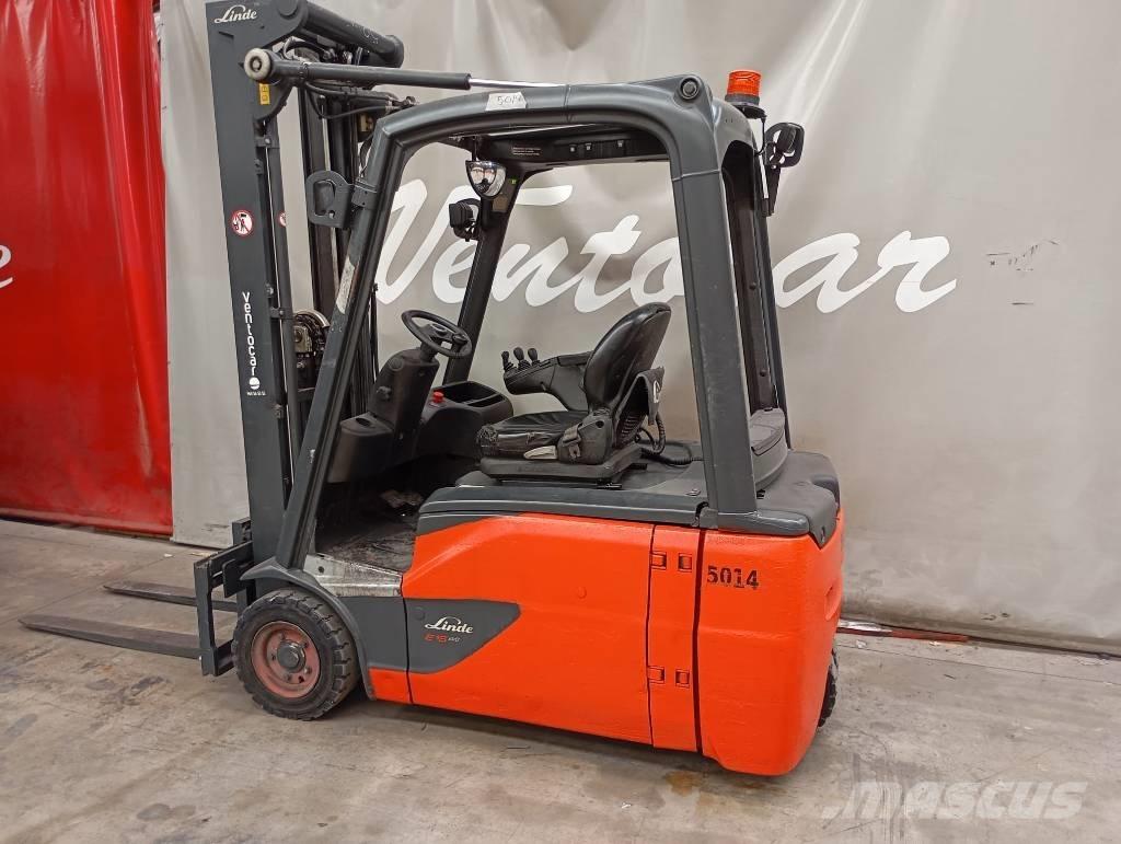 Linde E 16 電動堆高機