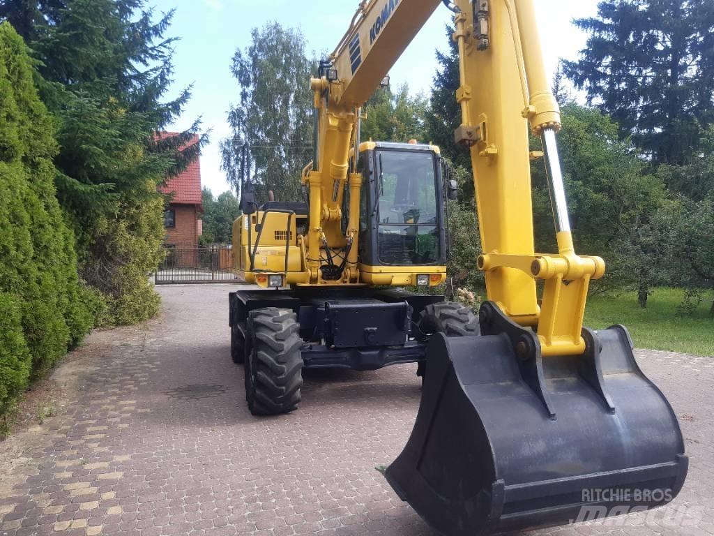 Komatsu PW 130-7 旋轉式挖土機/掘鑿機/挖掘機