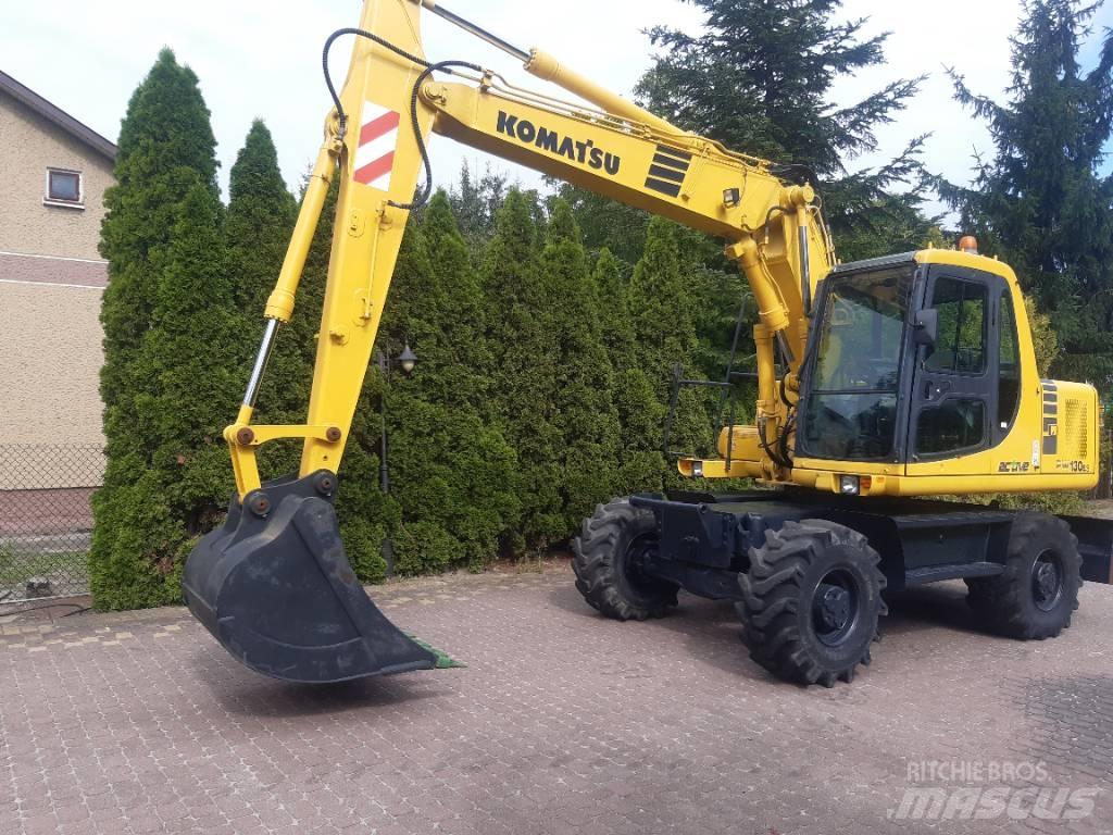 Komatsu PW 130-7 旋轉式挖土機/掘鑿機/挖掘機