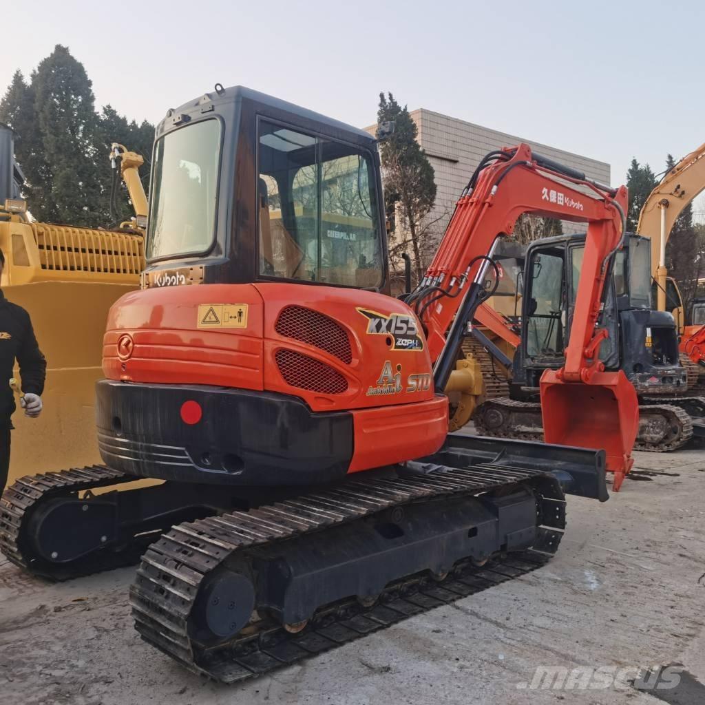 Kubota KX 155 小型挖土機/掘鑿機<7t(小型挖掘機)