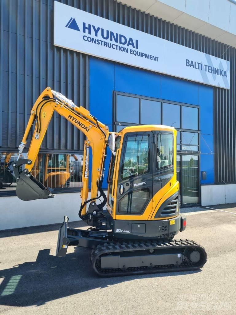 Hyundai R30Z-9AK 小型挖土機/掘鑿機<7t(小型挖掘機)