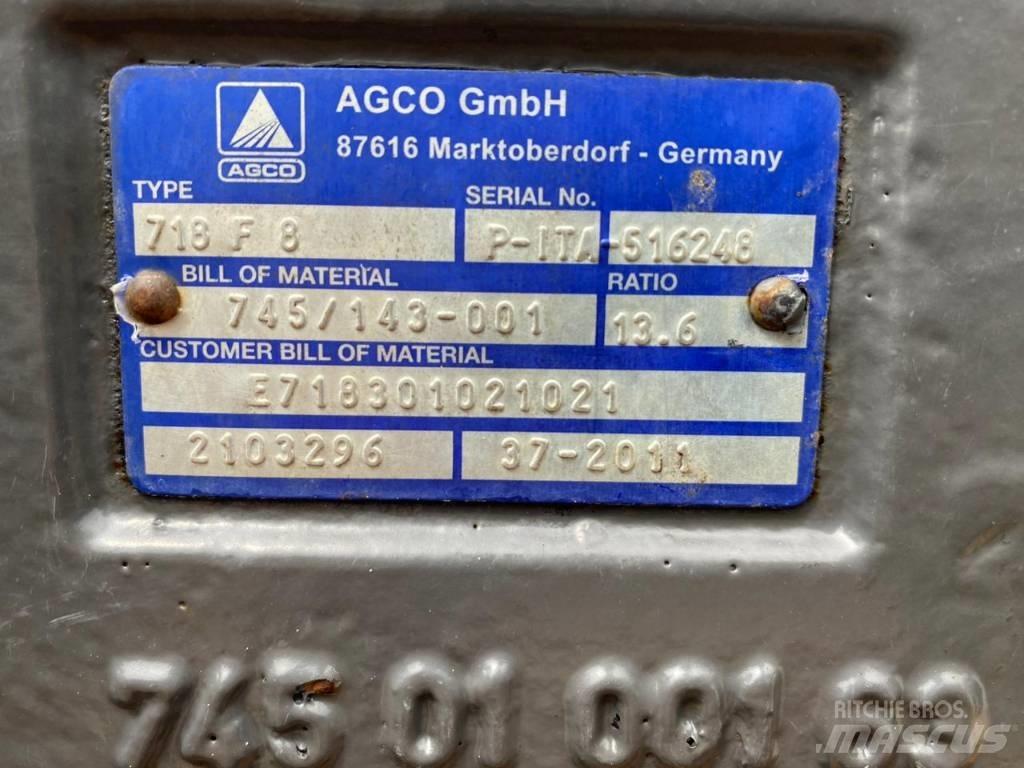 Fendt 820 FRONT AXLE 傳動裝置