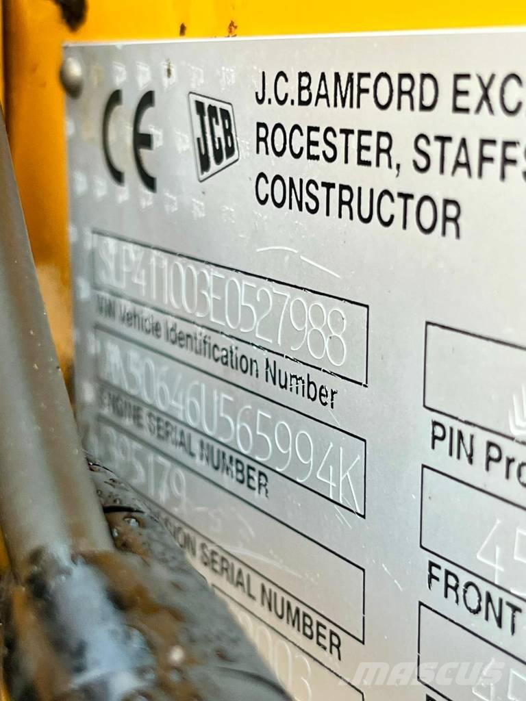 JCB 411 HT 輪胎式裝載機