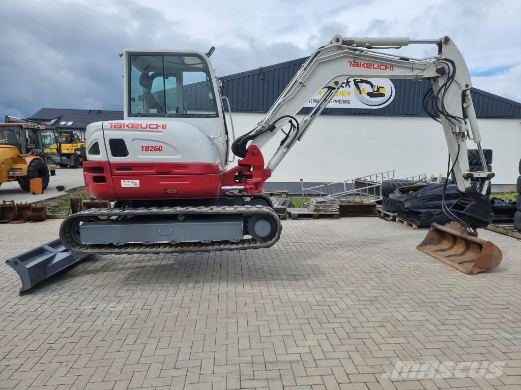 Takeuchi TB 260 小型挖土機/掘鑿機<7t(小型挖掘機)