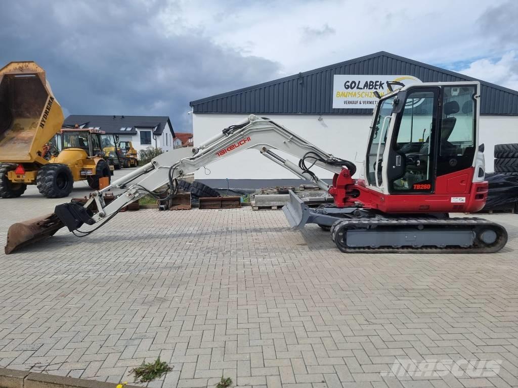 Takeuchi TB 260 小型挖土機/掘鑿機<7t(小型挖掘機)