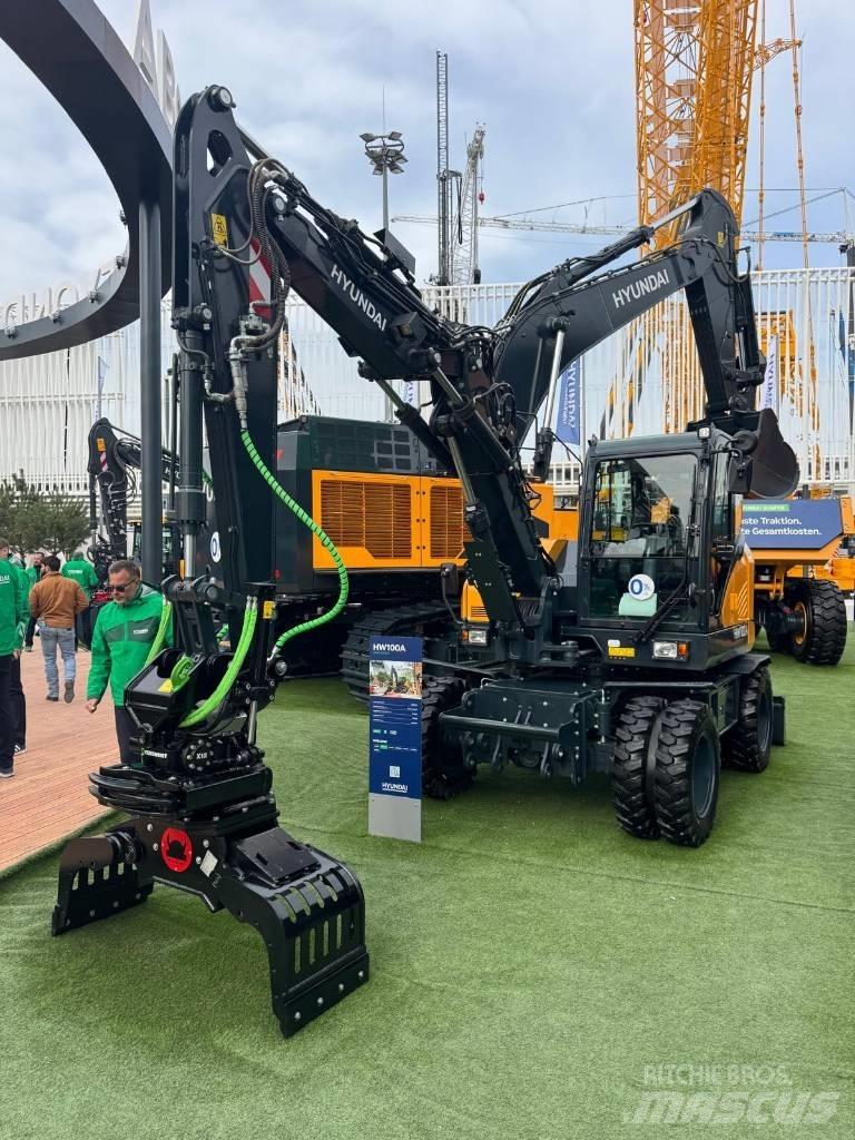 Hyundai HW 100 A 旋轉式挖土機/掘鑿機/挖掘機