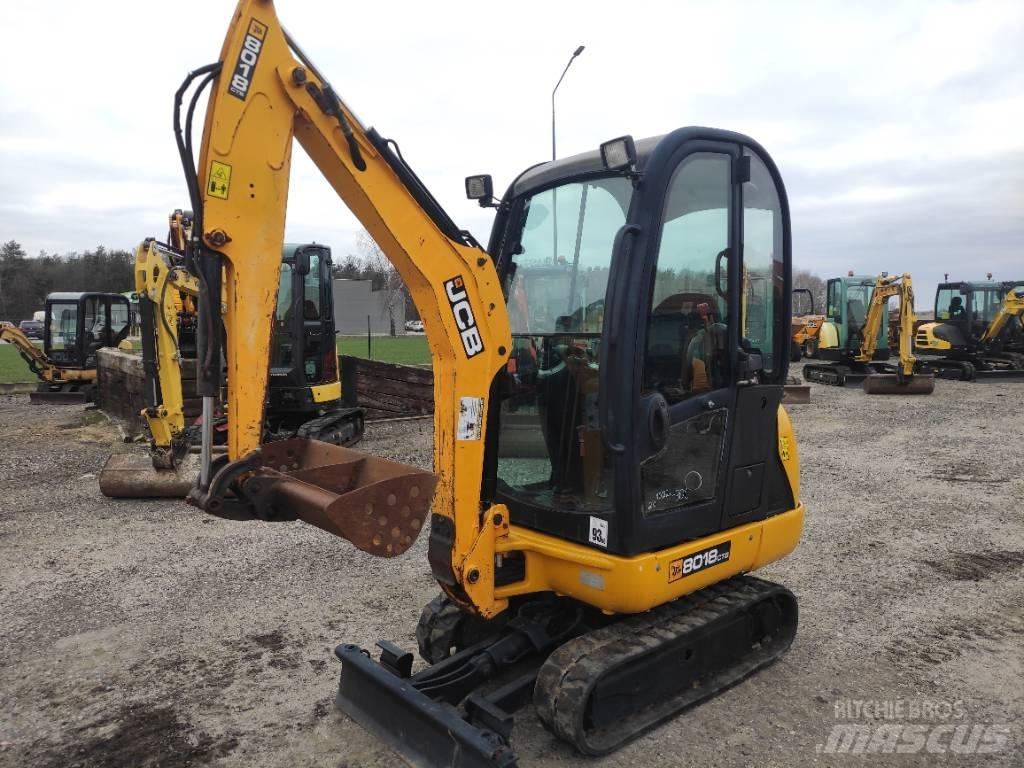 JCB 8018 CTS 小型挖土機/掘鑿機<7t(小型挖掘機)