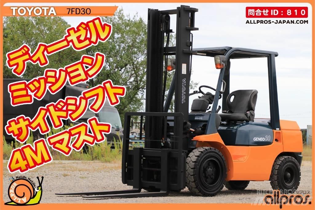 Toyota 7 FD 30 柴油卡車