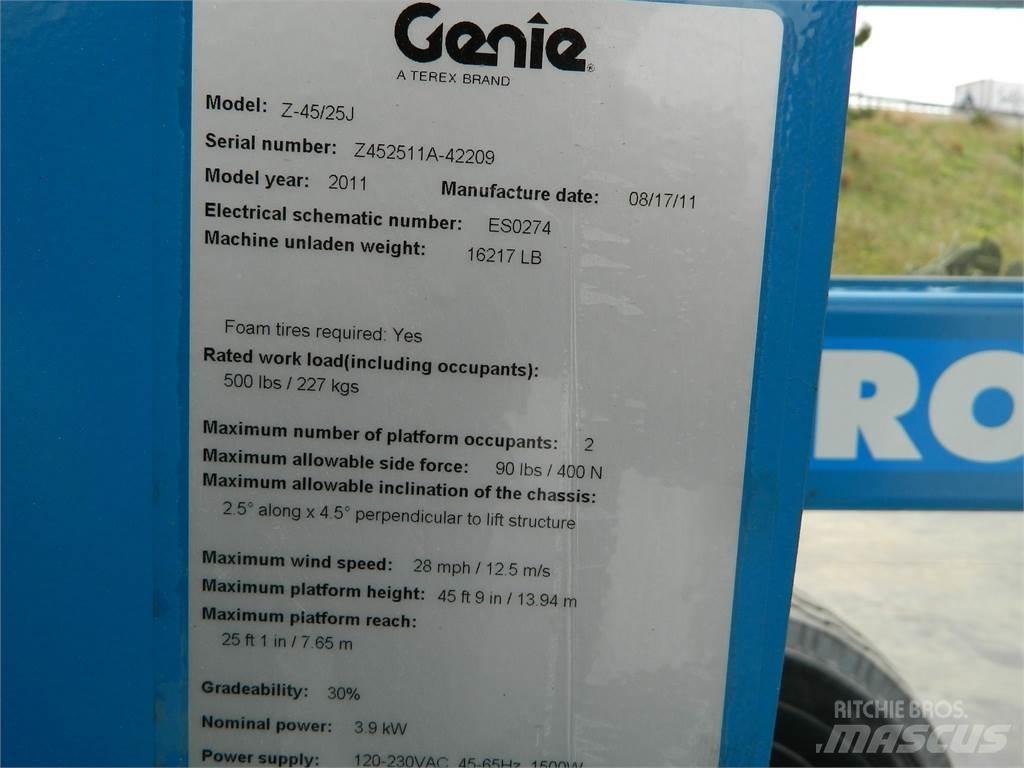 Genie Z45 25JDC 曲臂高空作業車