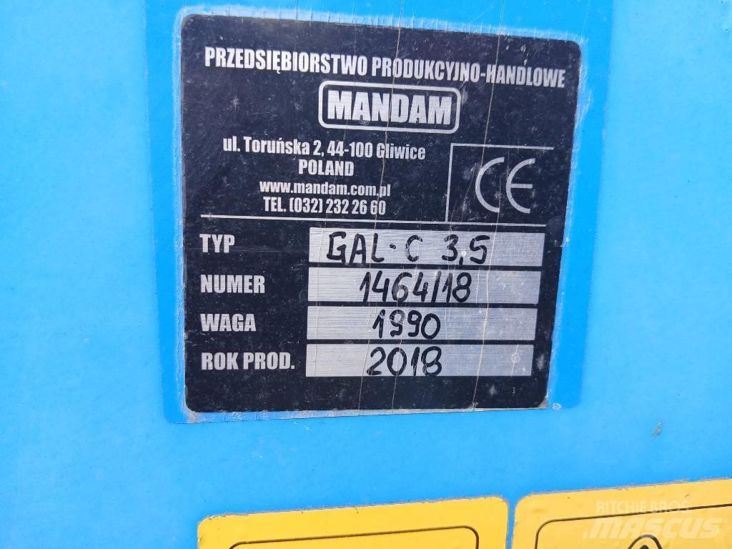 Mandam GAL C 3,5 圓盤耙