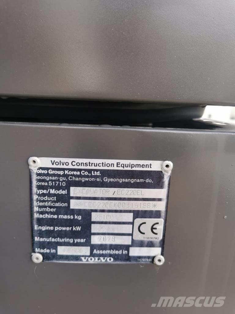 Volvo EC 220 EL 履帶式 挖土機/掘鑿機/挖掘機