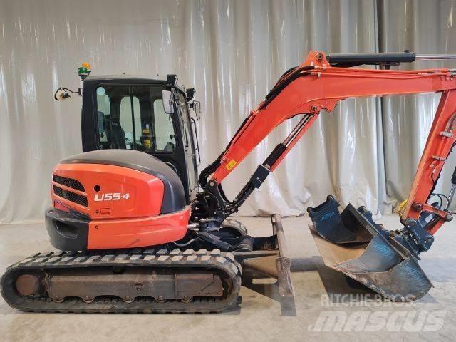 Kubota U55-4 小型挖土機/掘鑿機<7t(小型挖掘機)