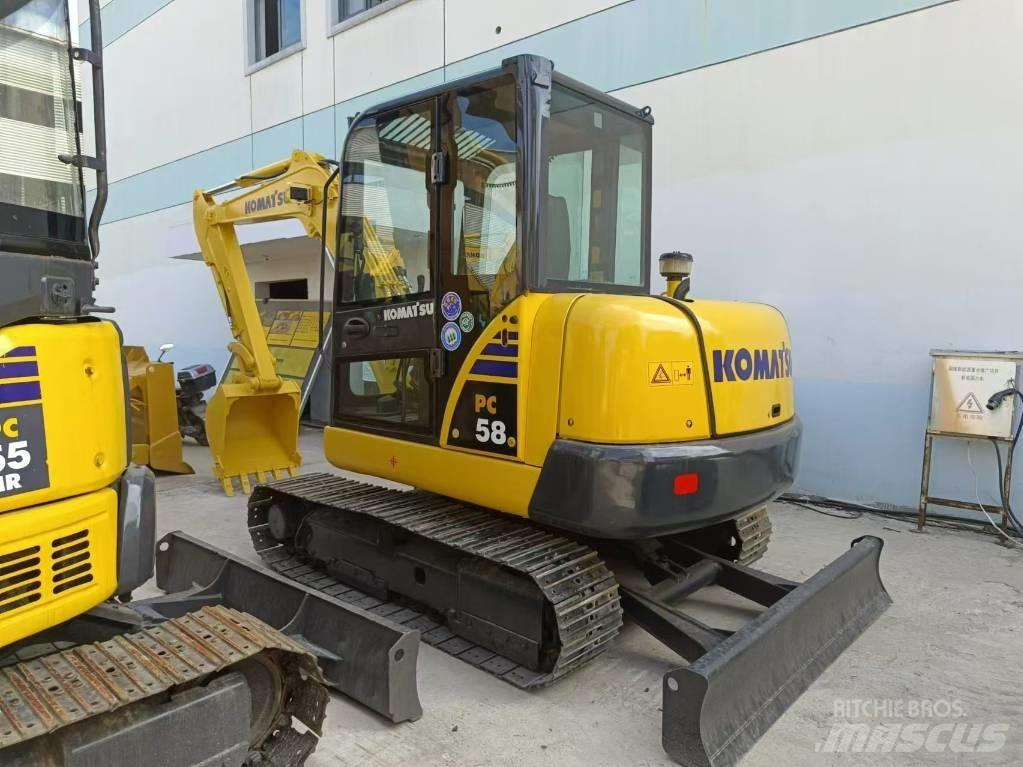 Komatsu pc58 小型挖土機/掘鑿機<7t(小型挖掘機)