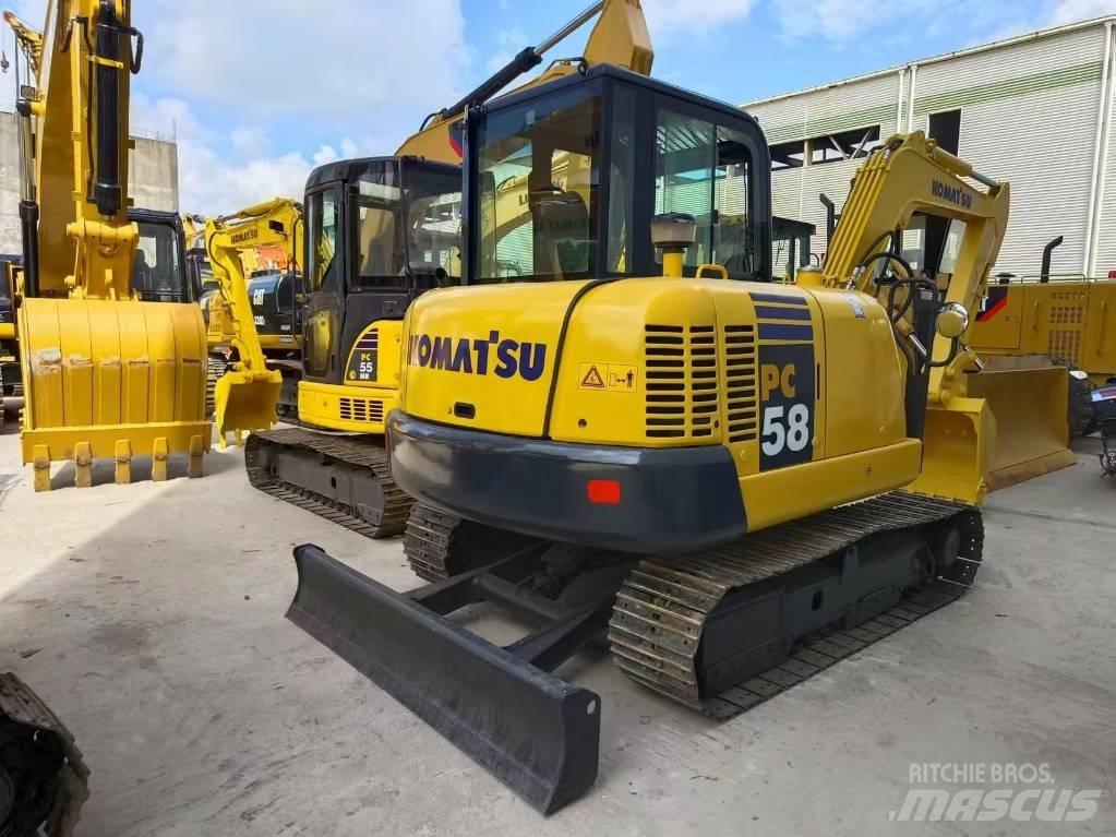 Komatsu pc58 小型挖土機/掘鑿機<7t(小型挖掘機)