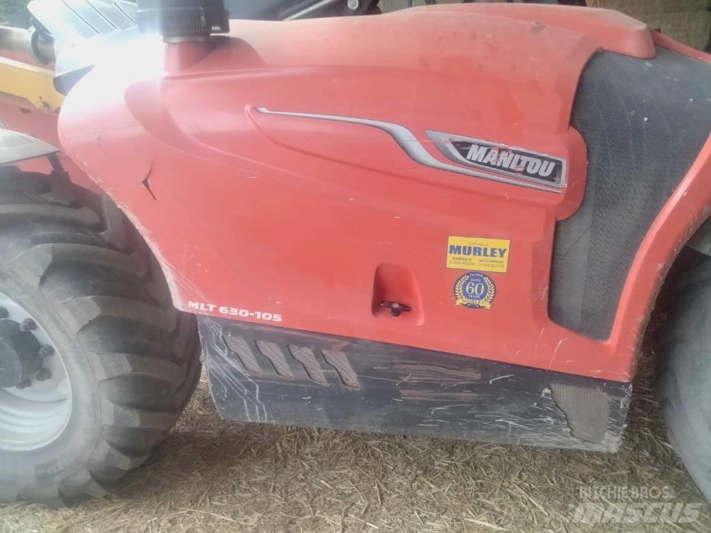 Manitou MLT 630-105 農業用伸縮臂裝載機