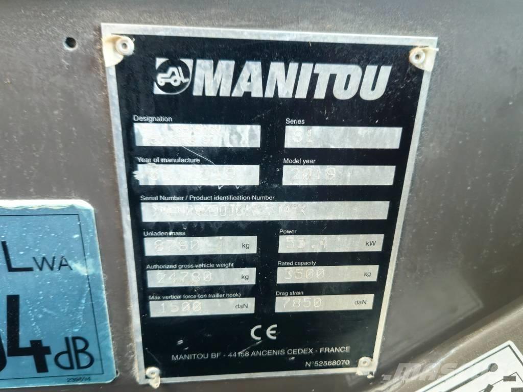Manitou MT 1335 伸縮臂操作車