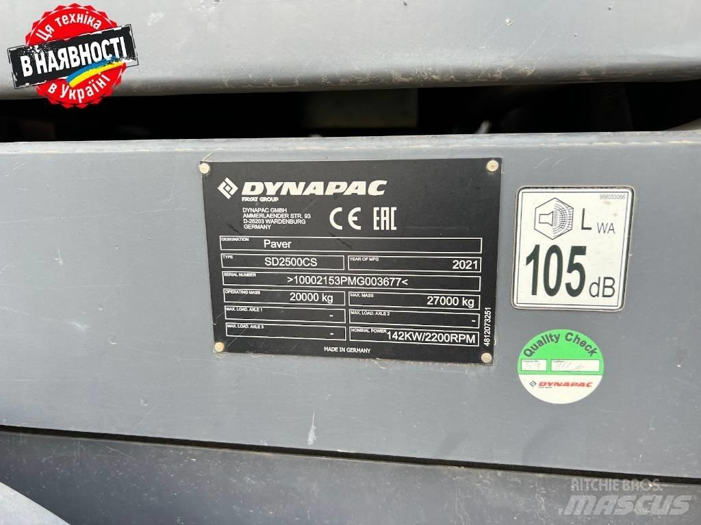 Dynapac SD2500CS 瀝青攤舖機/鋪路機