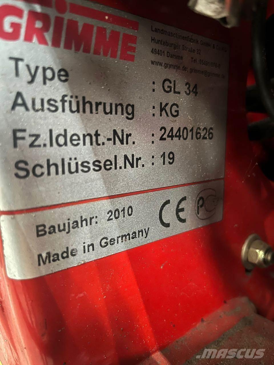 Grimme GL 34 K 馬鈴薯種植機