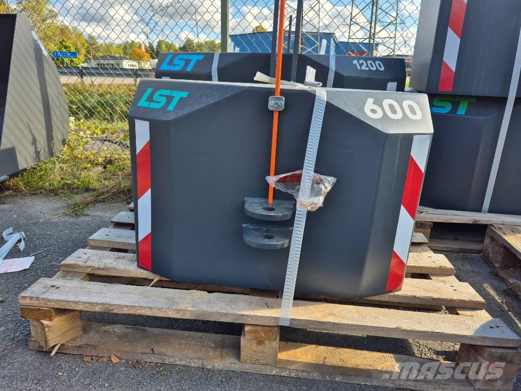 LST Frontvikt 600kg 其他農業機械