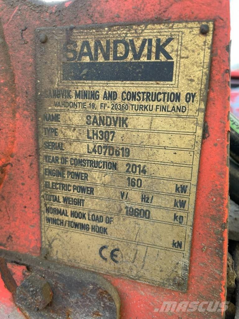 Sandvik LH 307 地下裝載機