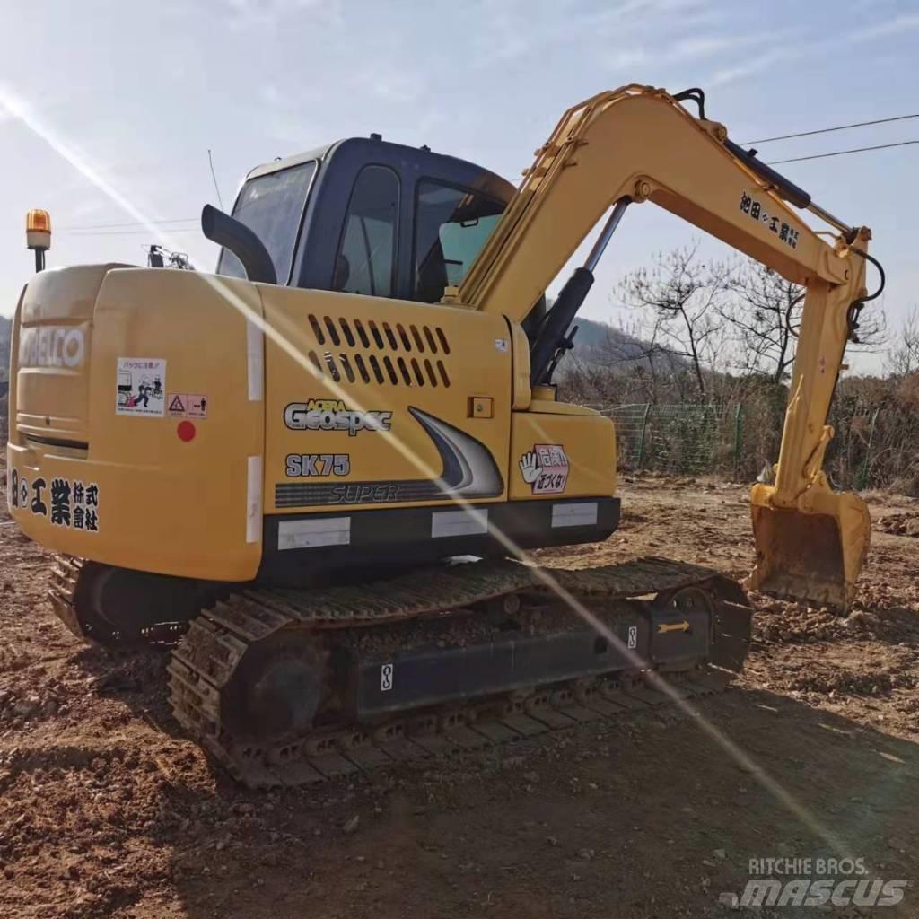 Kobelco SK75-8 中型挖土機/掘鑿機/挖掘機 7t-12t