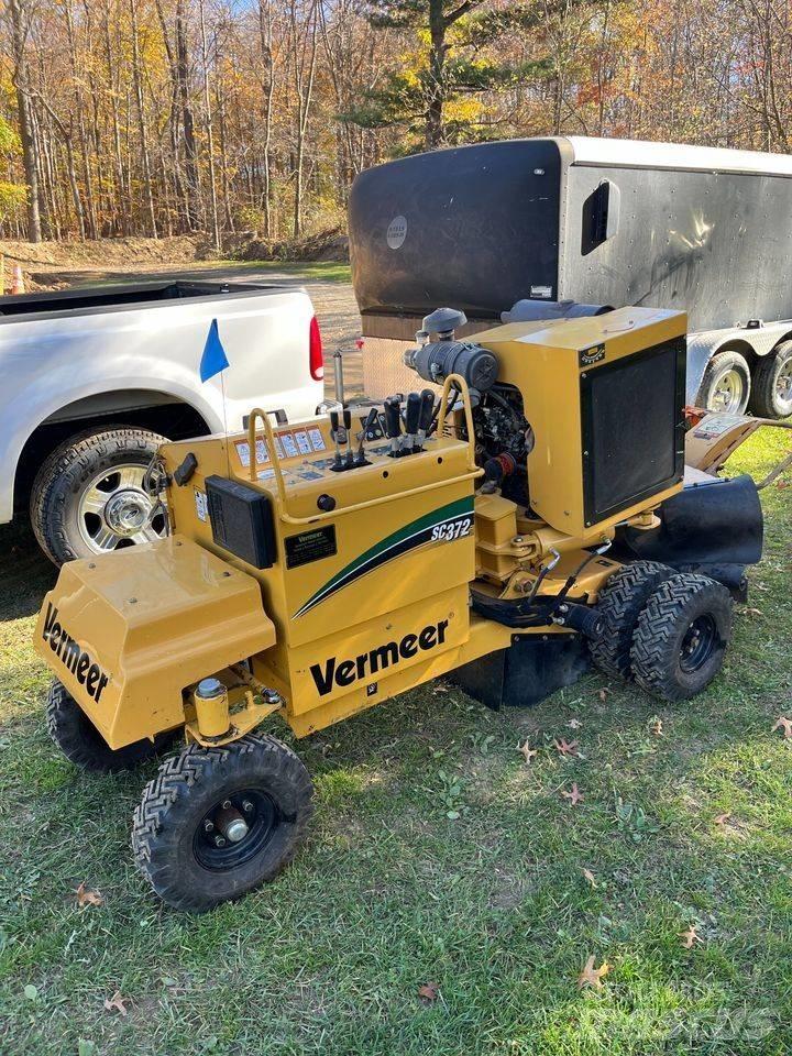 Vermeer SC372 樹樁破碎機