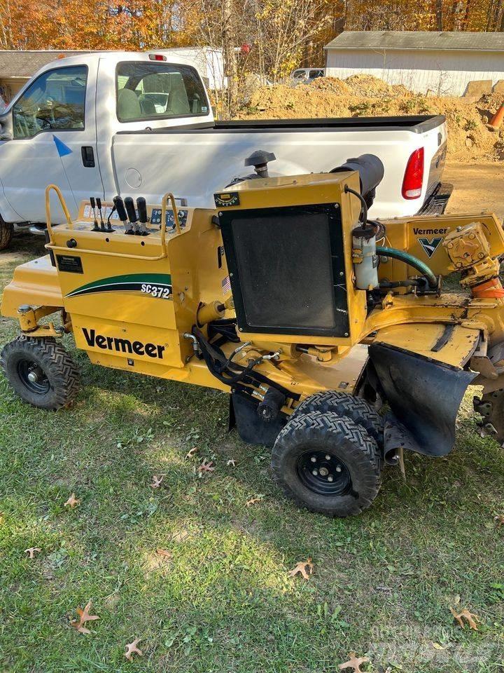 Vermeer SC372 樹樁破碎機