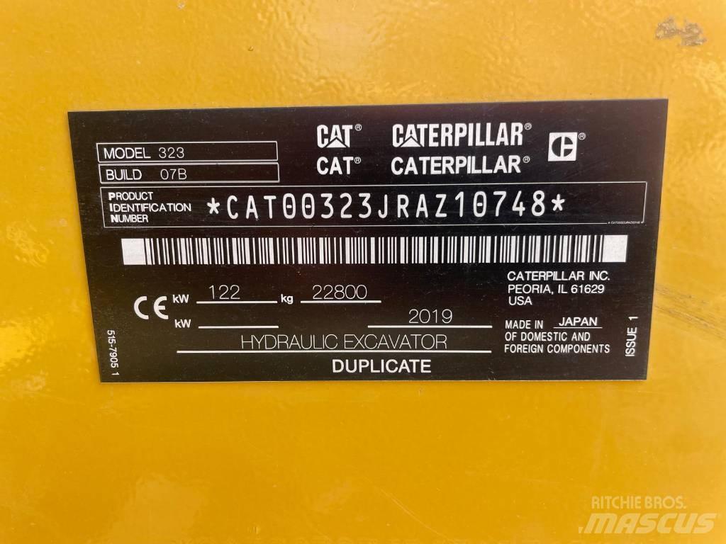 CAT 323NG 履帶式 挖土機/掘鑿機/挖掘機