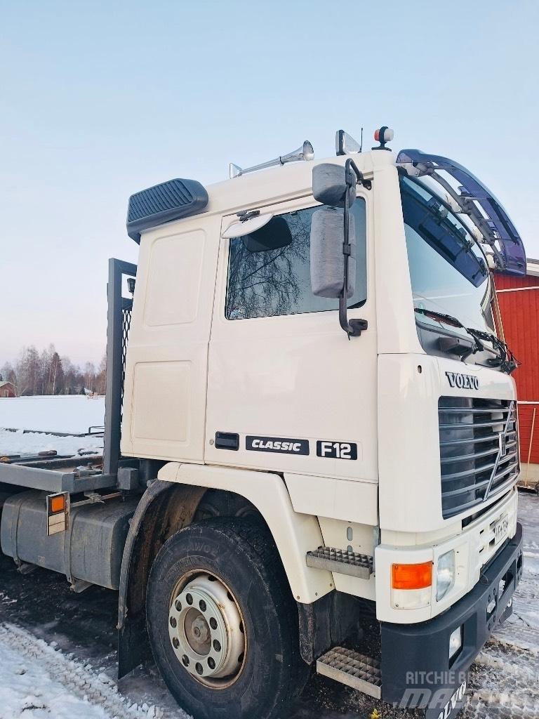Volvo F 12 平板式/側卸式卡車