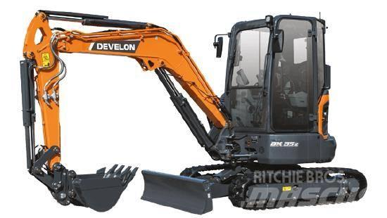 Doosan DX35Z-7 小型挖土機/掘鑿機<7t(小型挖掘機)