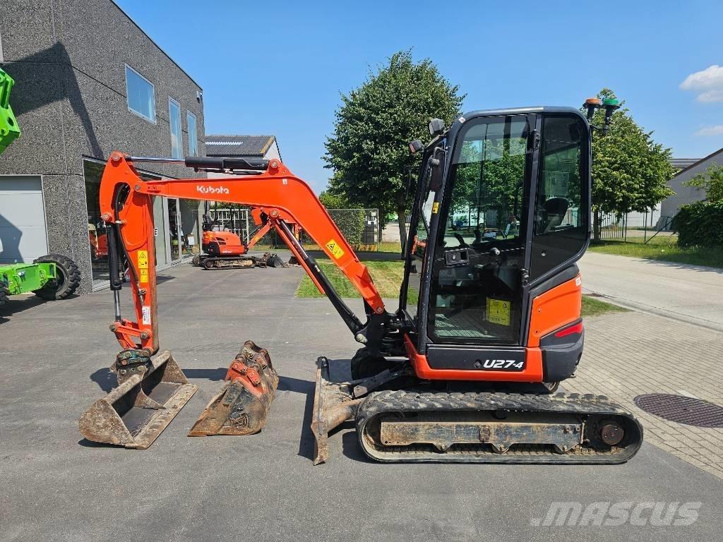 Kubota U 27-4 小型挖土機/掘鑿機<7t(小型挖掘機)