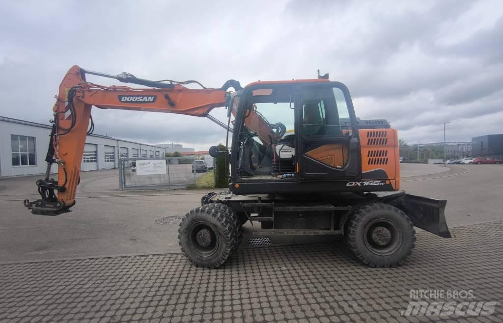 Doosan DX 165 W 旋轉式挖土機/掘鑿機/挖掘機