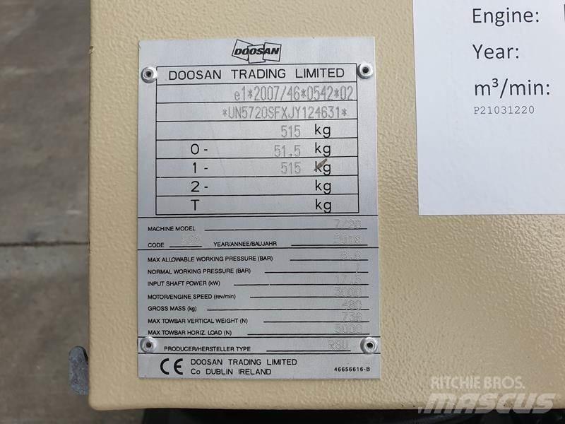 Doosan 7 / 20 空氣壓縮機