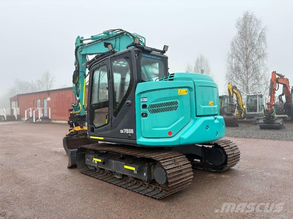 Kobelco SK75SR-7 中型挖土機/掘鑿機/挖掘機 7t-12t