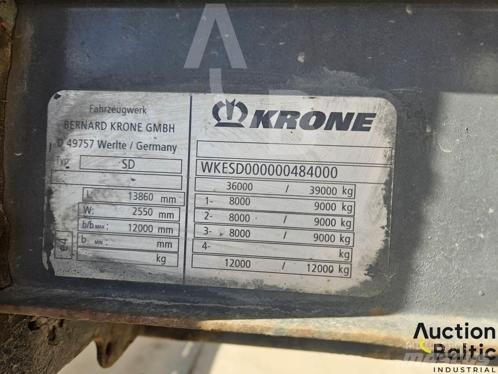 Krone SD 篷布半拖車