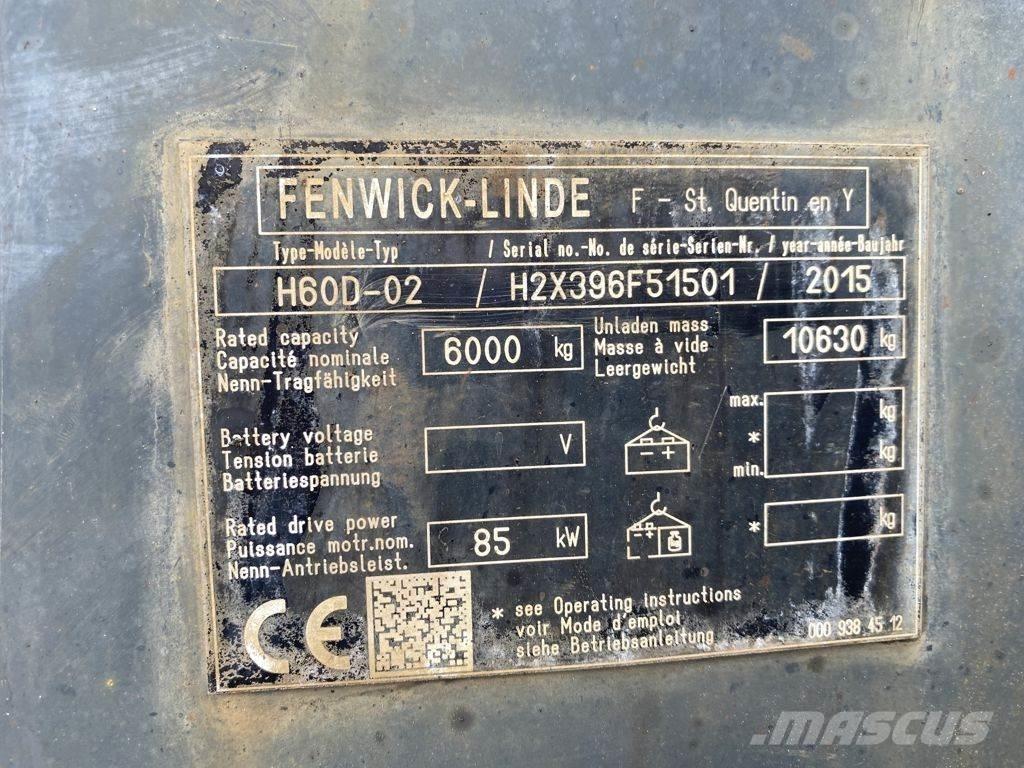 Linde H60D-02 柴油卡車