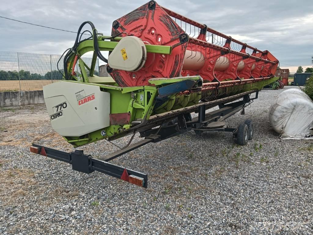 CLAAS CERIO 770 聯合收割機頭