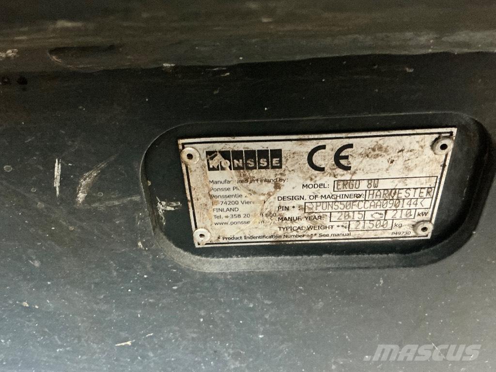 Ponsse ERGO 8W 收穫機