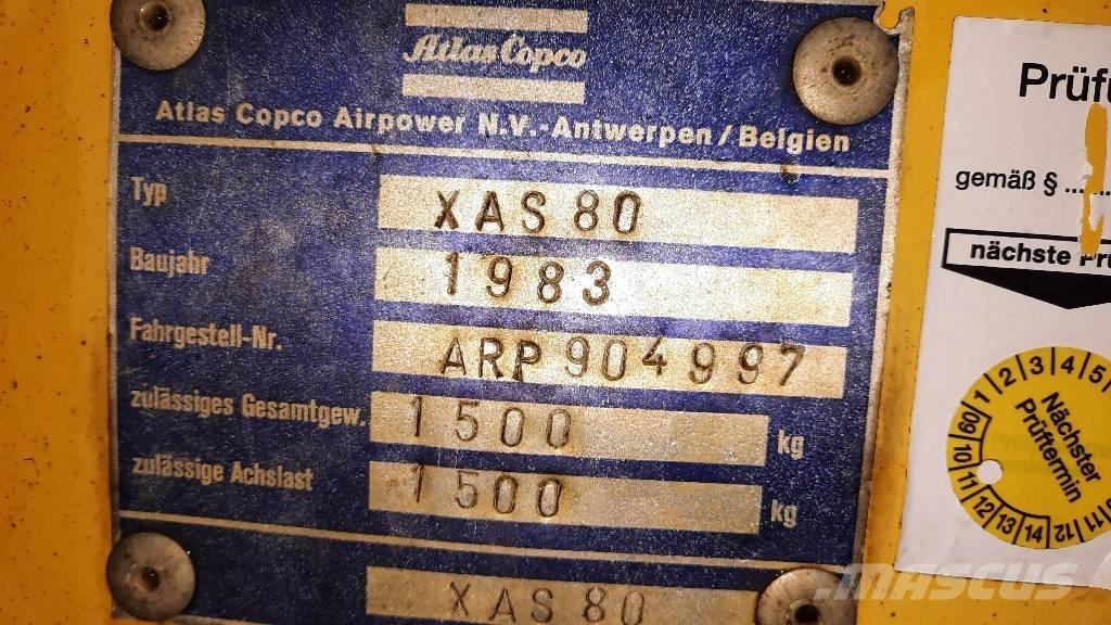 Atlas Copco XAS 80 空氣壓縮機