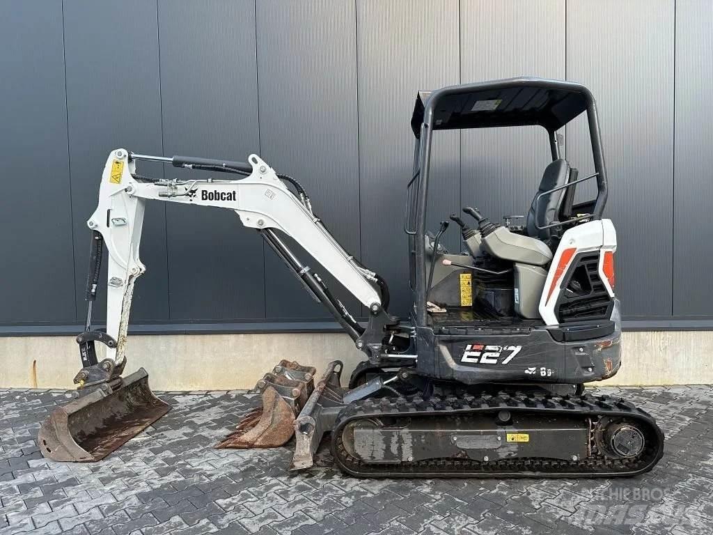Bobcat E27 小型挖土機/掘鑿機<7t(小型挖掘機)